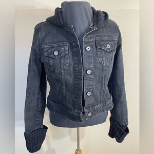 INC International Concepts Gray Denim Jacket